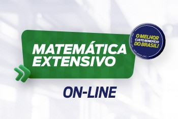 MATEMÁTICA EXTENSIVO - (ON-LINE)